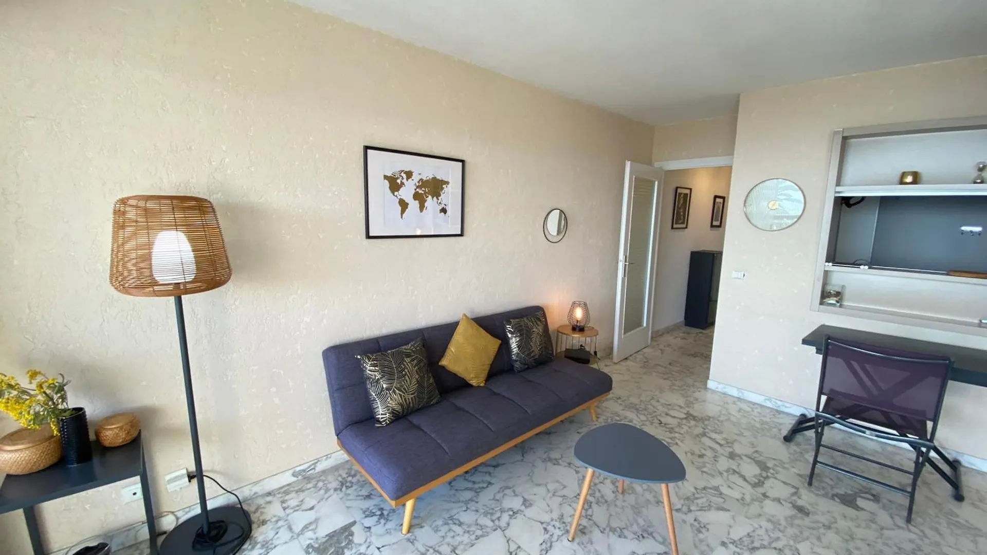 Appartement 06Ay - Studio With Seafront Terrace Antibes